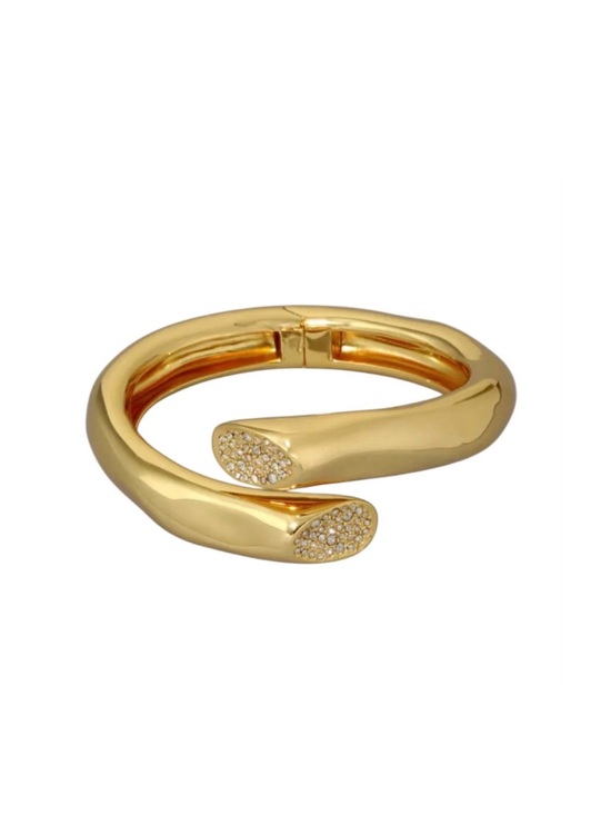 Alexis Bittar Jewelry - Alexis Bittar
Solanales Crystal & 14K-Gold-Plated Cuff Bracelet